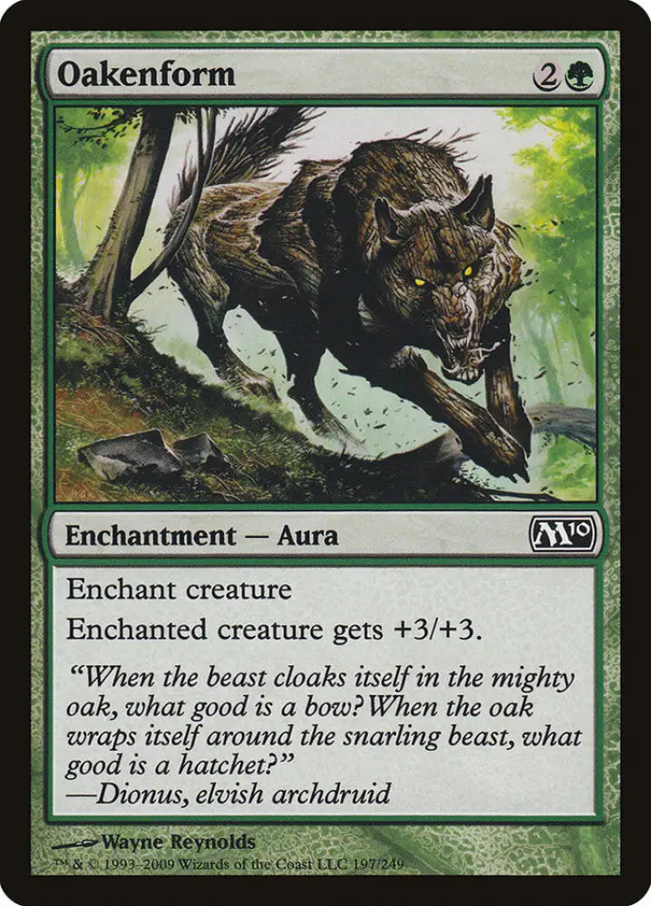 Oakenform [Magic 2010] - MTG Single