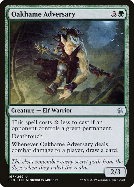 Oakhame Adversary [Throne of Eldraine] - MTG Single