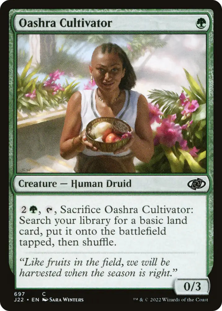 Oashra Cultivator [Jumpstart 2022] - MTG Single