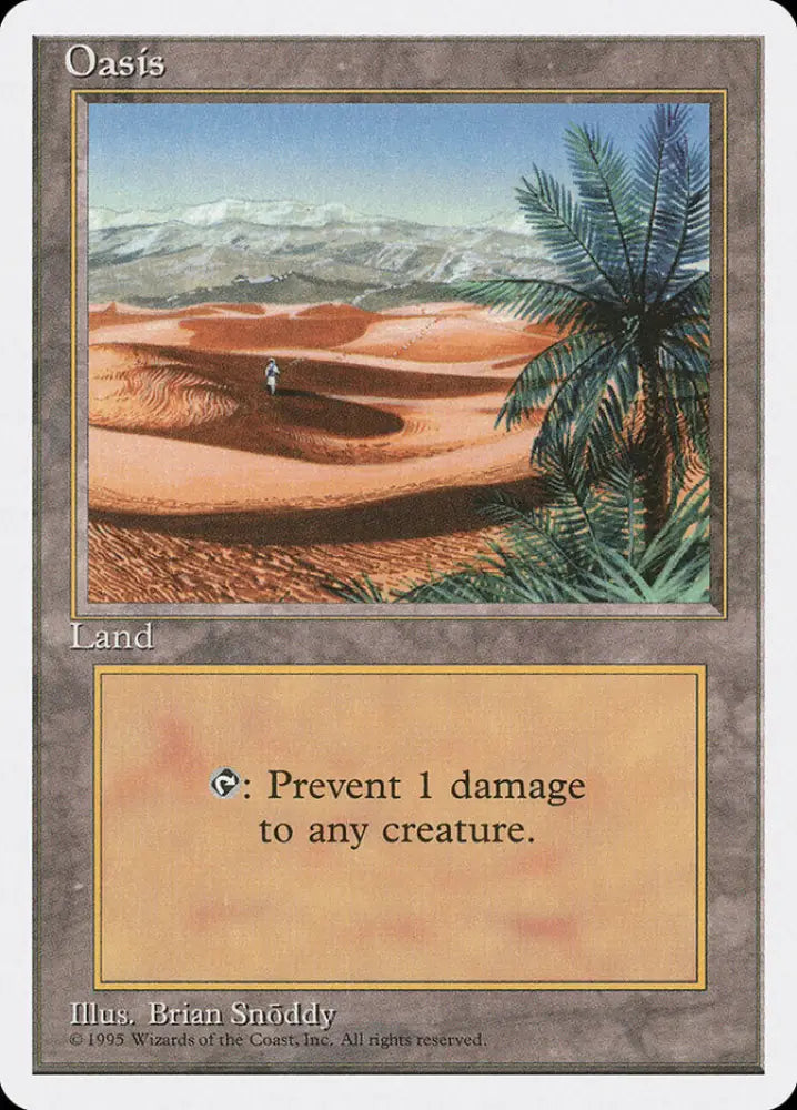 Oasis [Fourth Edition] - MTG Single