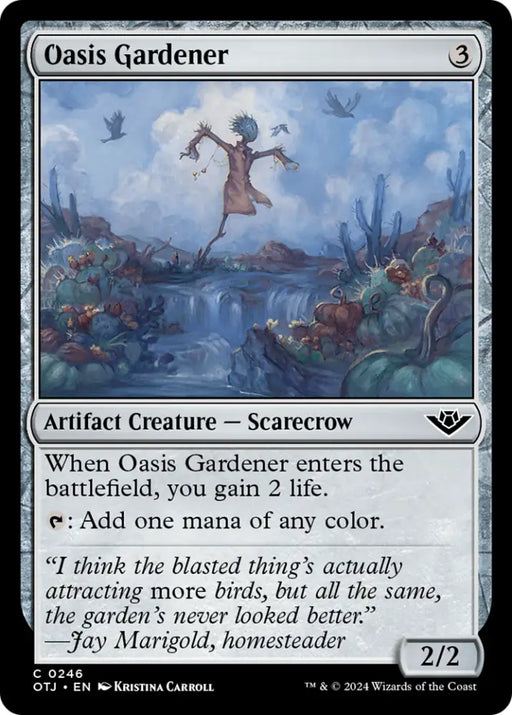 Oasis Gardener [Outlaws of Thunder Junction] - MTG Single