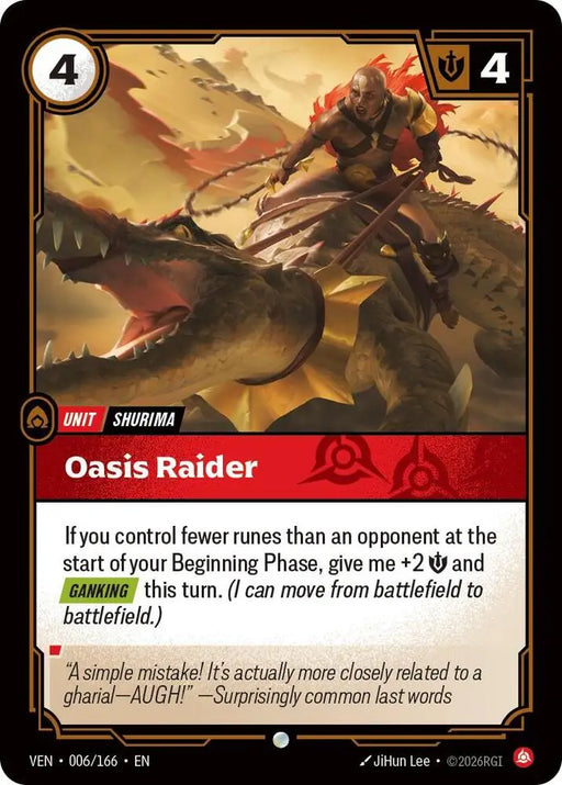 Oasis Raider (006/166) [Vendetta]