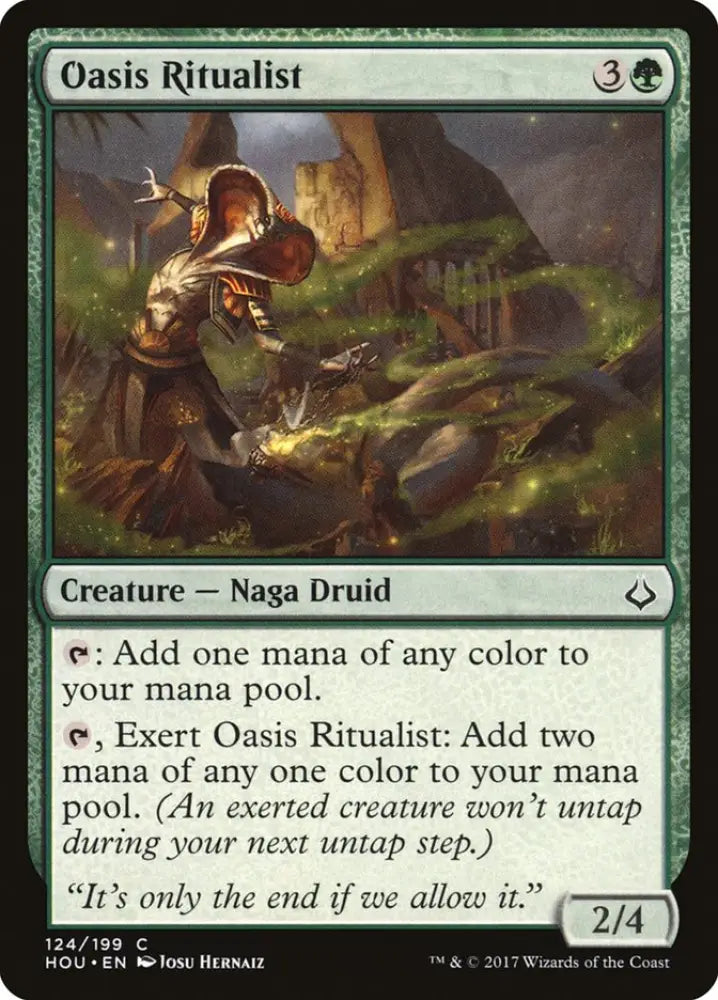 Oasis Ritualist [Hour of Devastation] - MTG Single