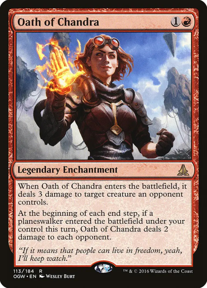 Oath of Chandra [Oath of the Gatewatch] - MTG Single
