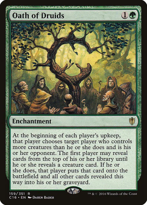 Oath of Druids [Commander 2016] - MTG Single