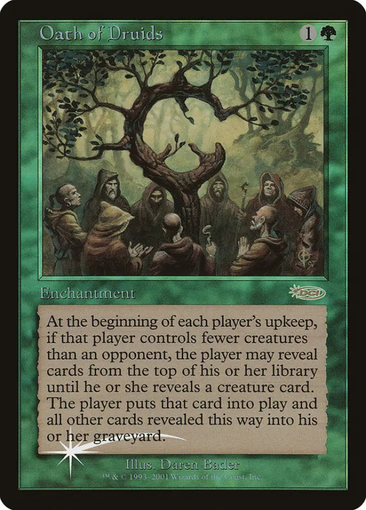 Oath of Druids [Judge Gift Cards 2001] - MTG Single