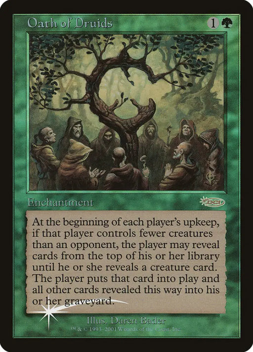 Oath of Druids [Judge Gift Cards 2001] - MTG Single