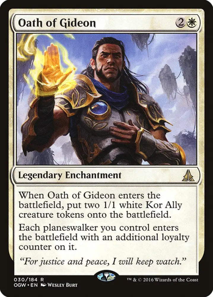 Oath of Gideon [Oath of the Gatewatch] - MTG Single