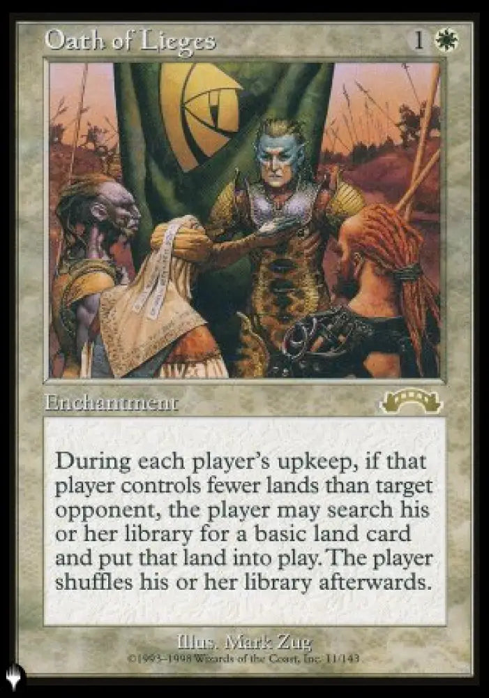Oath of Lieges [The List] - MTG Single
