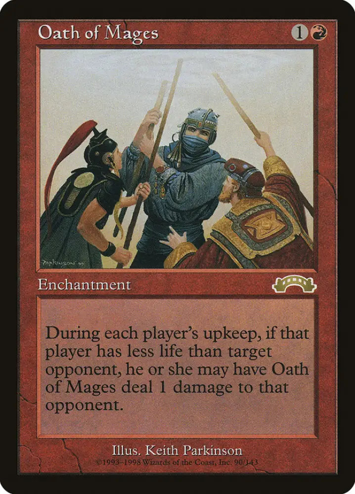 Oath of Mages [Exodus] - MTG Single