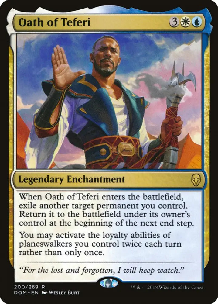 Oath of Teferi [Dominaria] - MTG Single