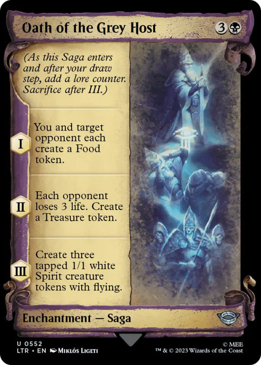 Oath of the Grey Host [The Lord of the Rings: Tales of Middle-Earth Showcase Scrolls] - MTG Single