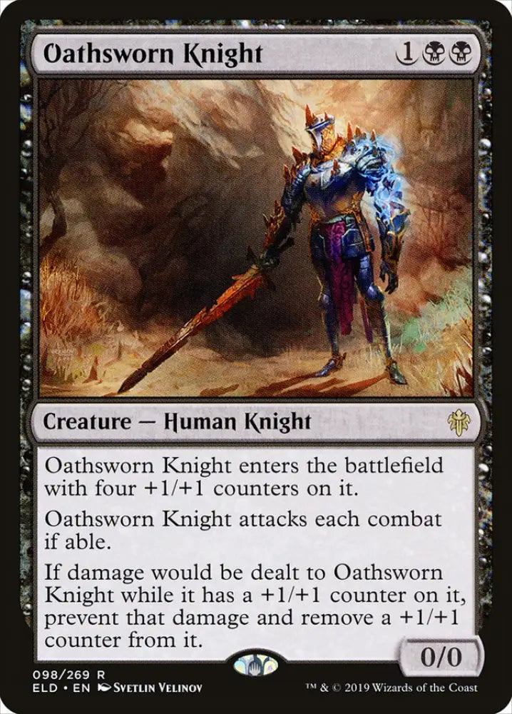 Oathsworn Knight [Throne of Eldraine] - MTG Single