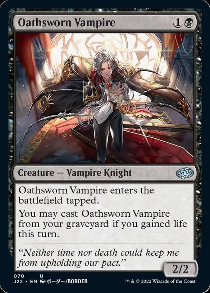 Oathsworn Vampire [Jumpstart 2022] - MTG Single