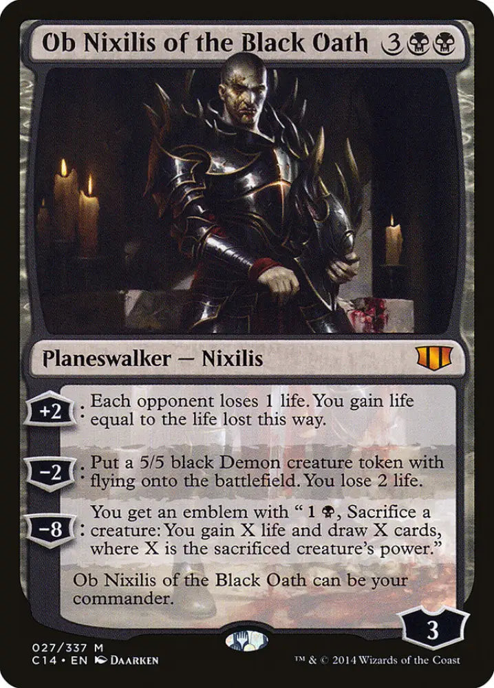 Ob Nixilis of the Black Oath [Commander 2014] - MTG Single
