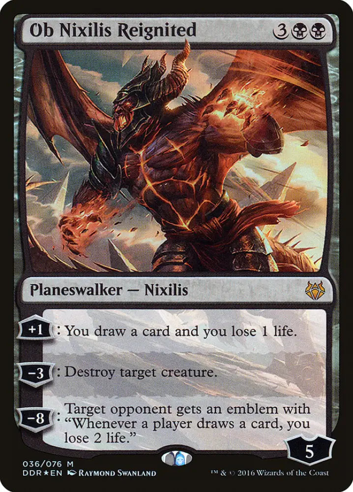 Ob Nixilis Reignited [Duel Decks: Nissa vs. Ob Nixilis] - MTG Single