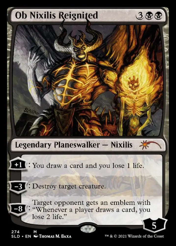 Ob Nixilis Reignited [Secret Lair Drop Series] - MTG Single