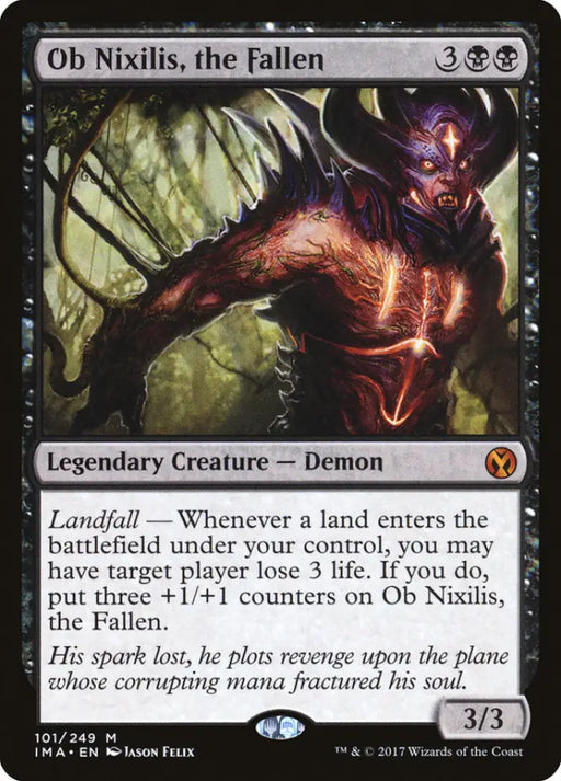 Ob Nixilis the Fallen [Iconic Masters] - MTG Single