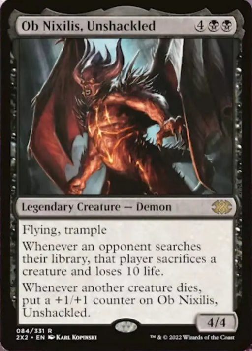 Ob Nixilis Unshackled [Double Masters 2022] - MTG Single