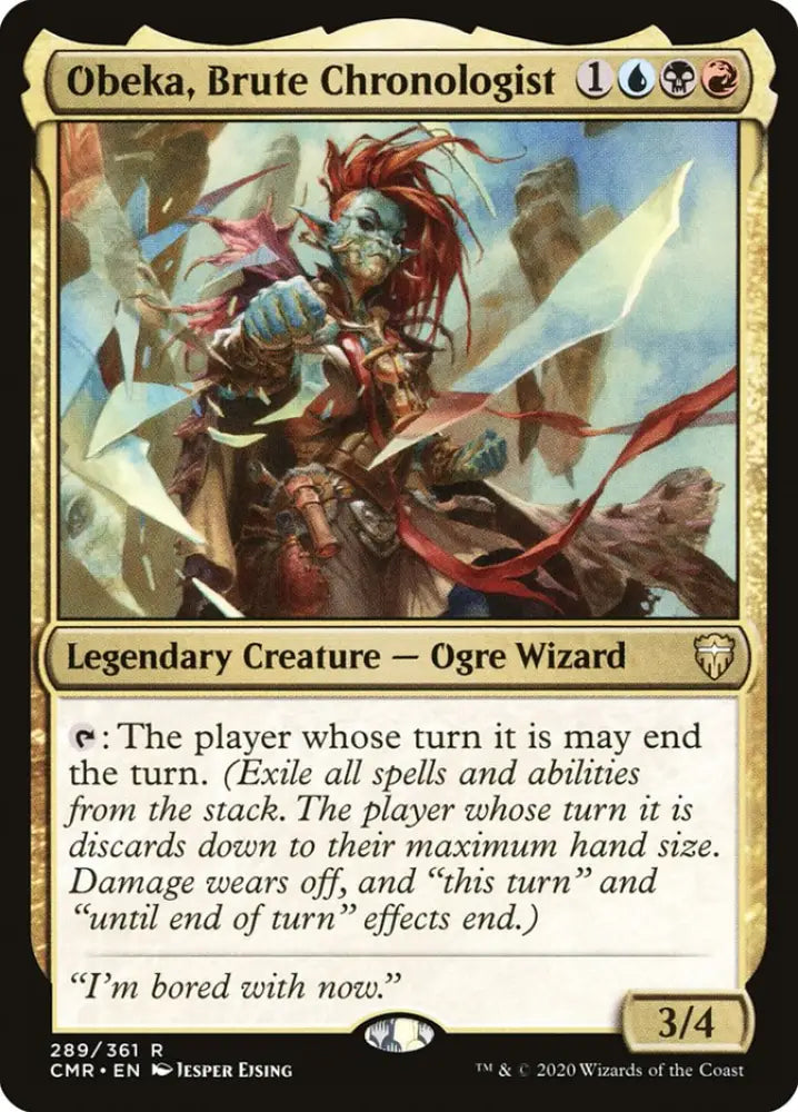 Obeka Brute Chronologist [Commander Legends] - MTG Single
