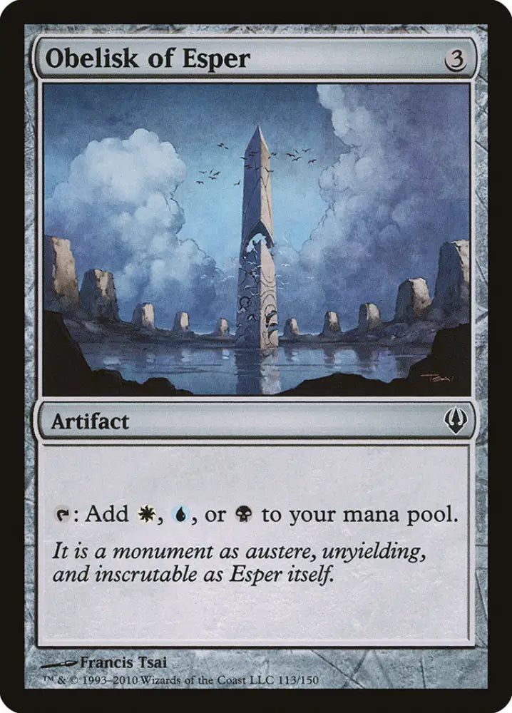 Obelisk of Esper [Archenemy] - MTG Single