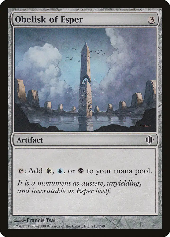 Obelisk of Esper [Shards of Alara] - MTG Single
