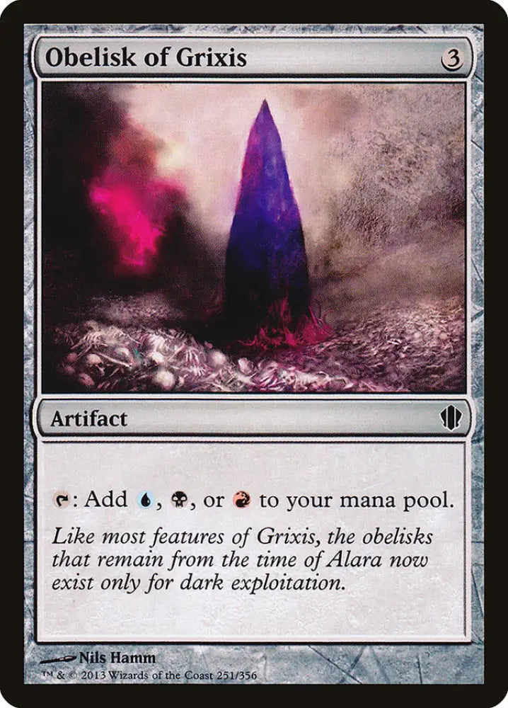 Obelisk of Grixis [Commander 2013] - MTG Single