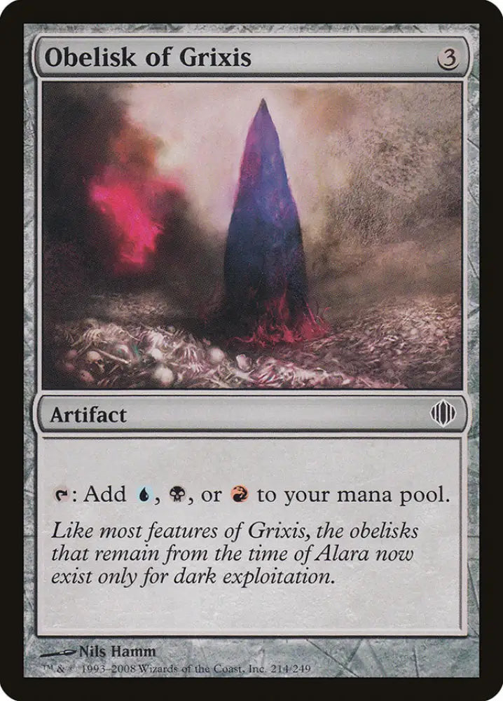 Obelisk of Grixis [Shards of Alara] - MTG Single