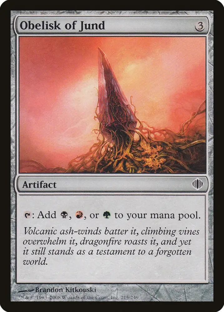 Obelisk of Jund [Shards of Alara] - MTG Single