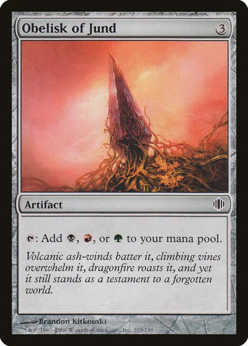 Obelisk of Jund [Shards of Alara] - MTG Single