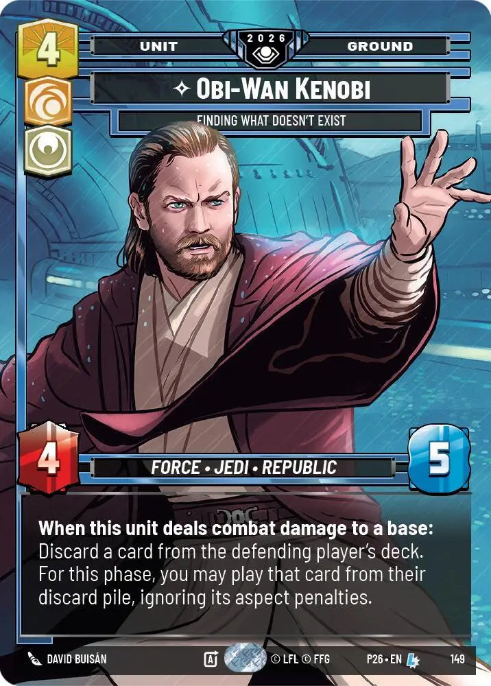 Obi-Wan Kenobi - Finding What Doesn't Exist (Prize Wall) (149) [Galactic Championship 2026]
