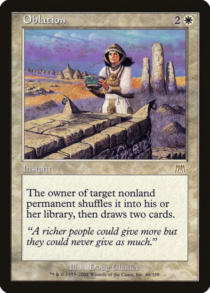 Oblation [Onslaught] - MTG Single