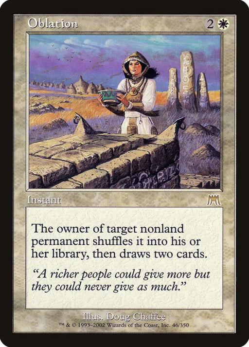 Oblation [Onslaught] - MTG Single