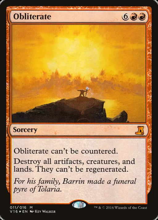 Obliterate [From the Vault: Lore] - MTG Single