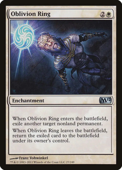 Oblivion Ring [Magic 2012] - MTG Single