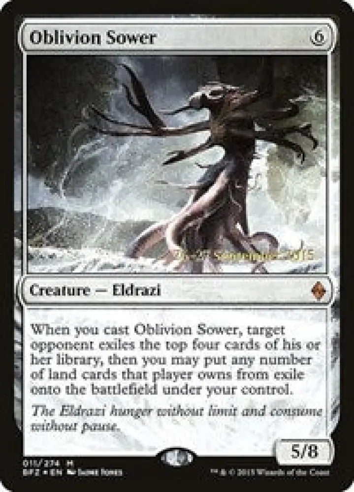 Oblivion Sower (11) [Prerelease Cards]