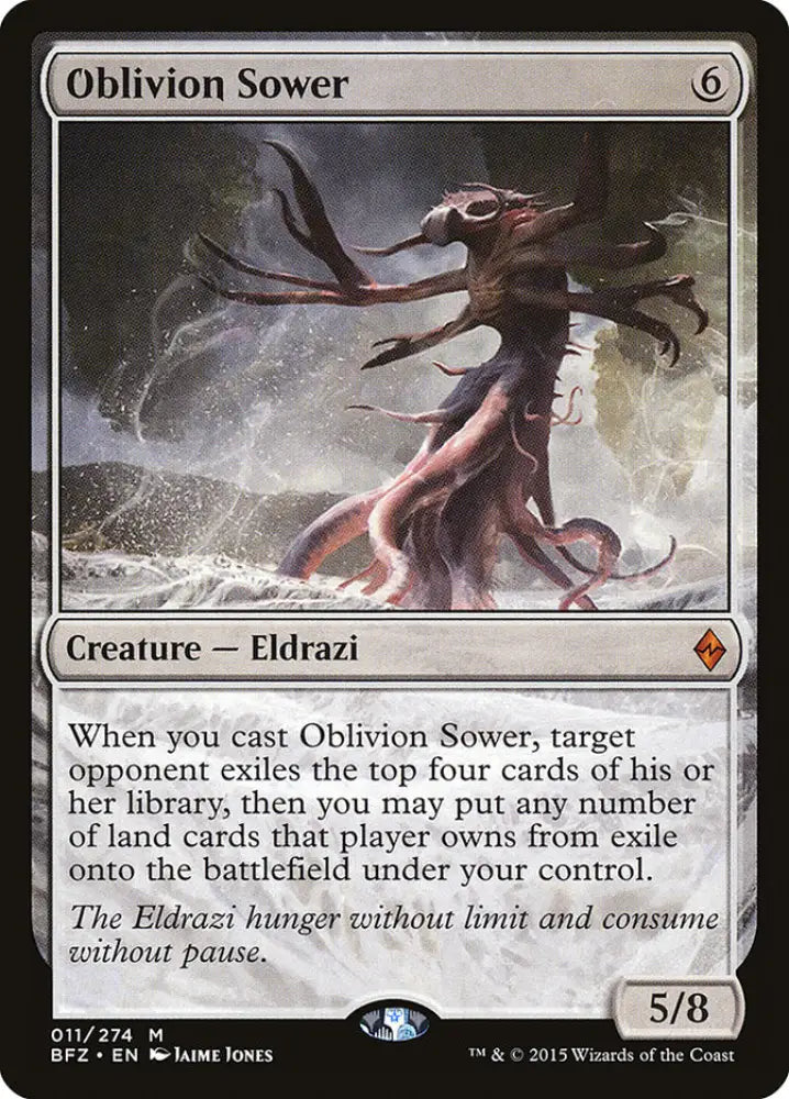 Oblivion Sower [Battle for Zendikar] - MTG Single