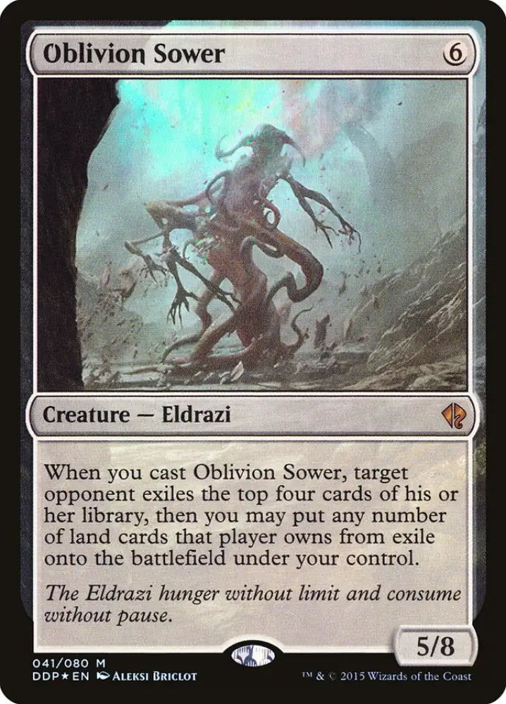 Oblivion Sower [Duel Decks: Zendikar vs. Eldrazi] - MTG Single