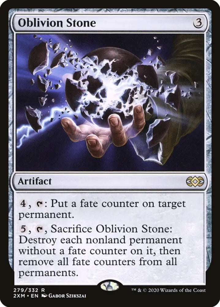 Oblivion Stone [Double Masters] - MTG Single