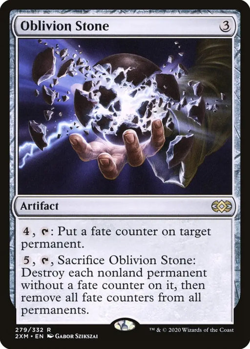 Oblivion Stone [Double Masters] - MTG Single