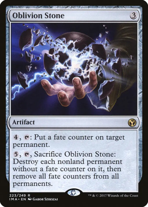 Oblivion Stone [Iconic Masters] - MTG Single