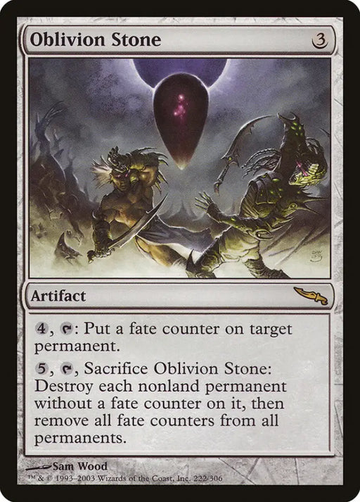 Oblivion Stone [Mirrodin] - MTG Single