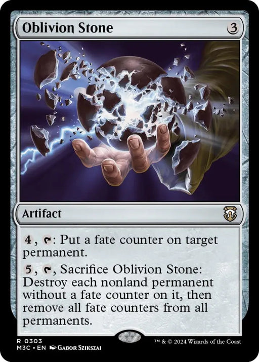 Oblivion Stone [Modern Horizons 3 Commander] - MTG Single