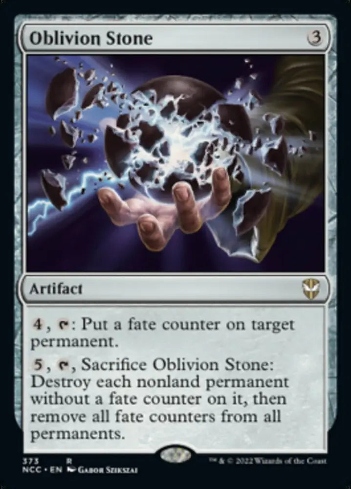 Oblivion Stone [Streets of New Capenna Commander] - MTG Single