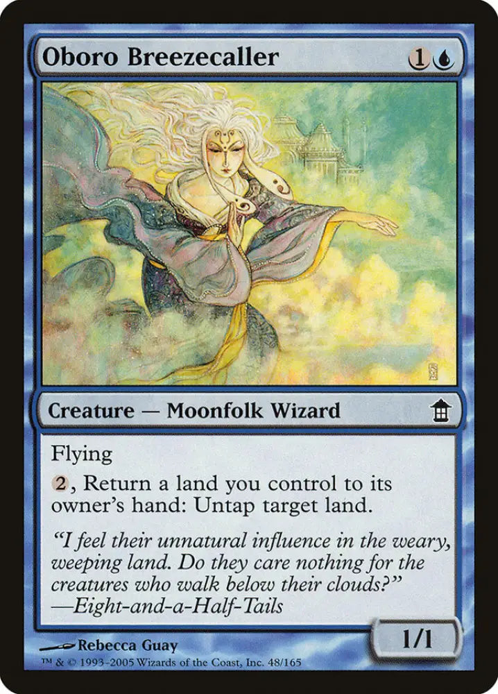 Oboro Breezecaller [Saviors of Kamigawa] - MTG Single