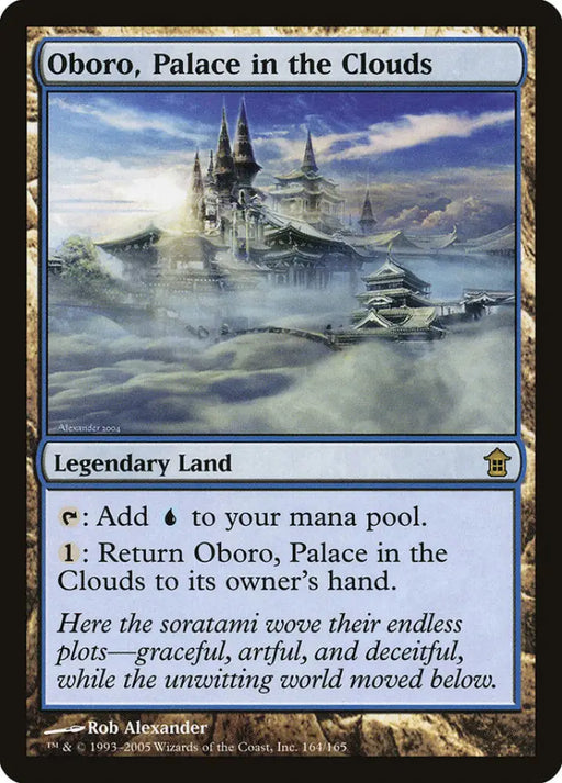 Oboro Palace in the Clouds [Saviors of Kamigawa] - MTG Single