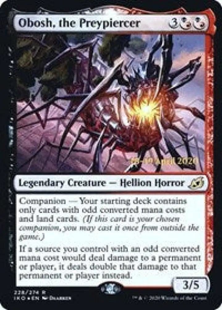 Obosh, the Preypiercer (228) [Prerelease Cards]