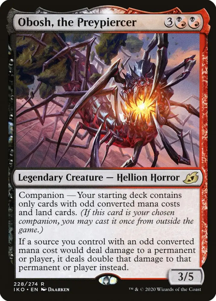 Obosh the Preypiercer [Ikoria: Lair of Behemoths] - MTG Single