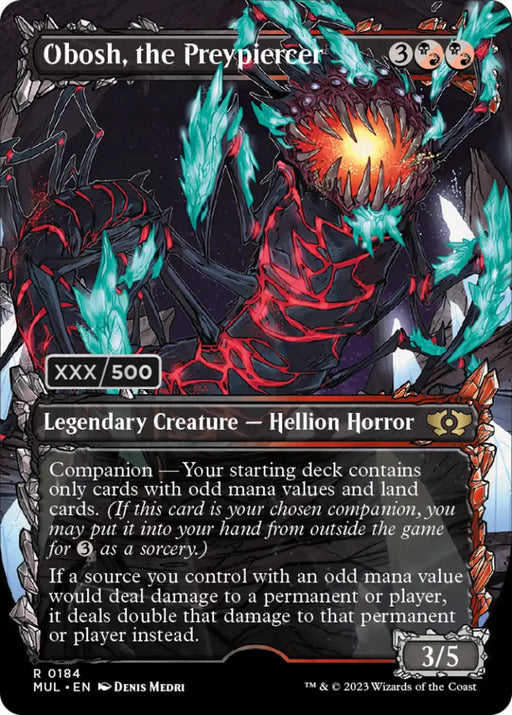 Obosh the Preypiercer (Serialized) [Multiverse Legends] - MTG Single
