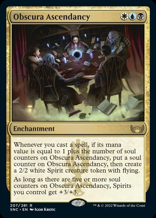 Obscura Ascendancy [Streets of New Capenna] - MTG Single